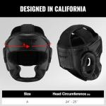 Elite Sports Men's Kickboxing Headgear, Muay Thai Boxing