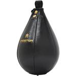 Leather Speed Bag - Black, Medium 9.5" x 6