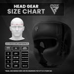 Adjustable RDX Boxing Headgear for MMA and More