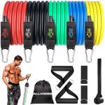 Boxing Workout Set: Resistance Bands with Door Anchor