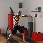 Adjustable Wall Mount Speed Bag for Boxing Training