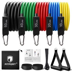 Boxing Resistance Bands - 150lb, Indoor/Outdoor, Door Anchor