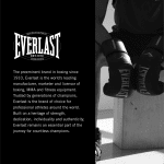Everlast Black Wristwrap Boxing Heavy Bag Gloves