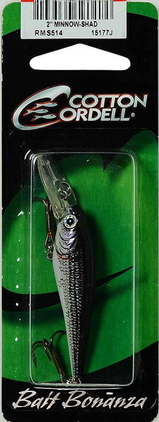 Assorted Colors Cotton Cordell Shallow Crank Bait