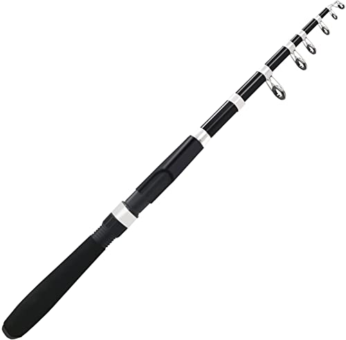 2.1m Fishing Combo Set: Collapsible Rods, Spinning Reels