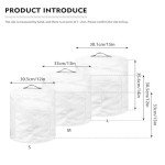 Showy Flower Air Fryer Dust Cover with Pockets