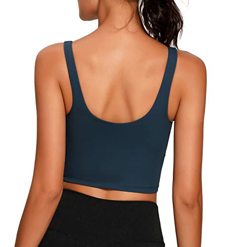 Lemedy Longline Crop Tank: Showy Women's Sports Bra