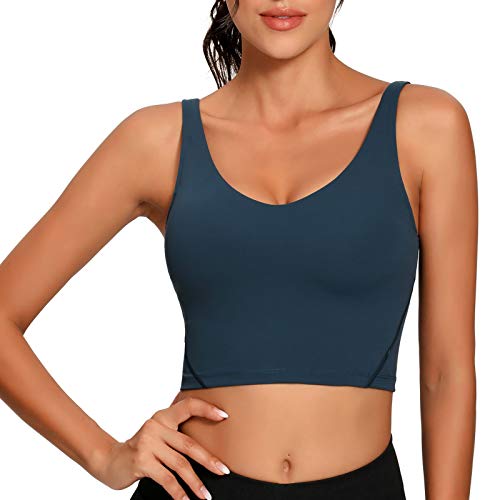 Lemedy Longline Crop Tank: Showy Women's Sports Bra