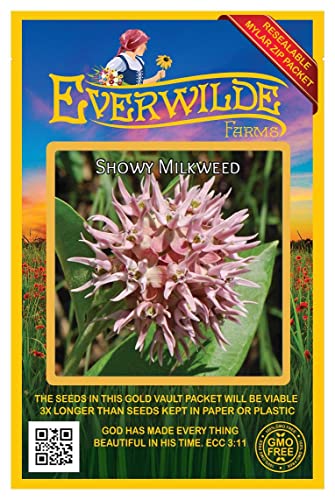 Showy Milkweed Native Wildflower Seeds - 200 Pack