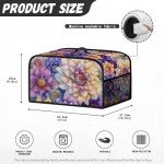 Showy Flower Mandala Slow Cooker Dust Cover