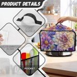 Showy Flower Mandala Slow Cooker Dust Cover