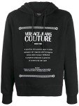Versace Jeans Black Label Patch Hoodie for Men