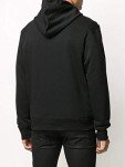 Versace Jeans Black Label Patch Hoodie for Men