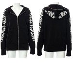 Trendy Unisex Y2K Graphic Zip-Up Hoodie