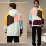 Trendy Unisex Oversized Colorblock Techwear Hoodie