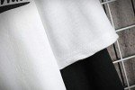 Trendy Men's Hip Hop Patchwork Hoodie - White
