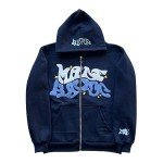 Trendy Y2K Graphic Zip-Up Hoodie for Everyone