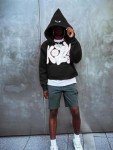 Y2K Letter Print Zip-Up Hoodie for Everyone