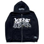 Men's Oversized Y2K Gothic Graphic Hoodie