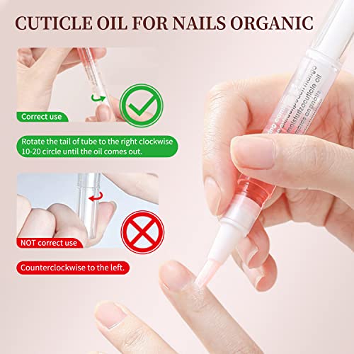 SULLMAR 6Pcs Cuticle Oils Pen - Revitalizing Nail Care