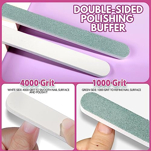 20PCS Professional Nail Files and Buffers Kit