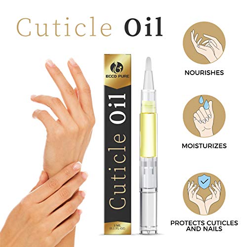 ECCO PURE Cuticle Oil Pen - Nail Strengthener