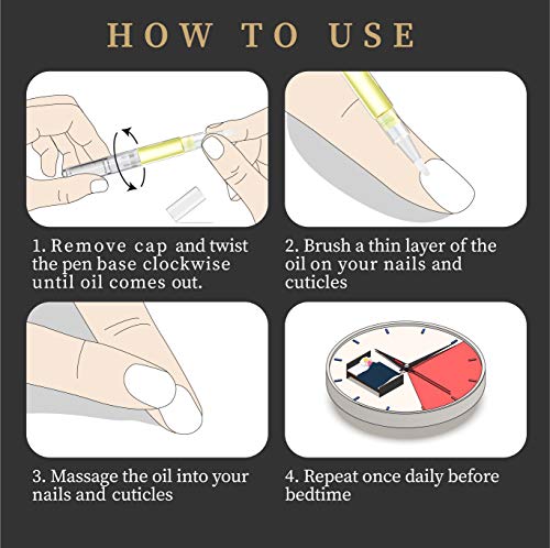 ECCO PURE Cuticle Oil Pen - Nail Strengthener