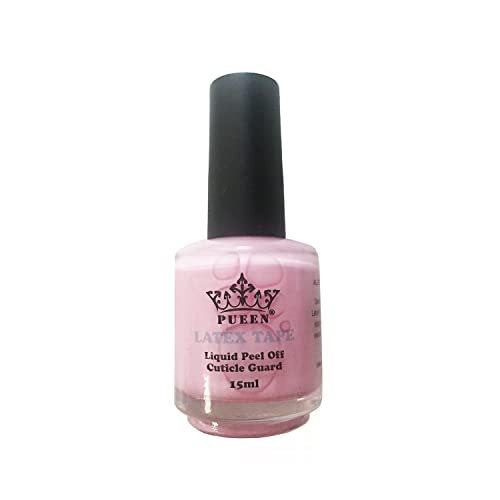 PUEEN Cuticle Guard: Skin Barrier for Nail Art (Pink)