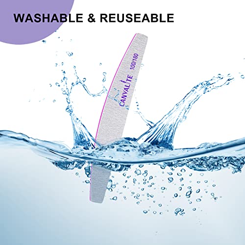 Canvalite Nail Files - 10 PCS - Salon & Home Styling
