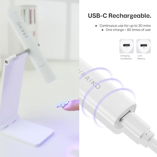 Portable Rechargeable UV Nail Lamp for Gel Nails
