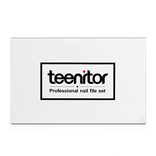 Teenitor Gel Nail File Set - Professional Manicure File