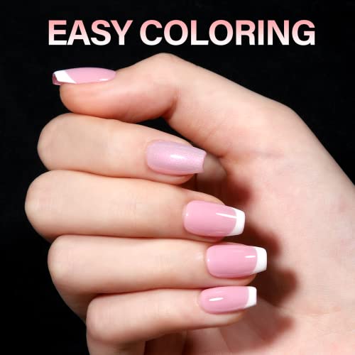Matte Pre-filed Soft Gel Coffin Nail Tips - Clear Gelly Tips (8 words)