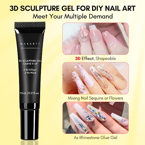 Makartt 3D Sculpting Gel for Nail Art