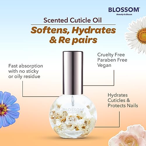 Blossom Cuticle Oil with Real Flowers (Coconut)