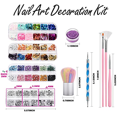 FANDAMEI Nail Art Kit: Design Tools & Accessories