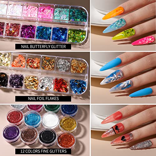 FANDAMEI Nail Art Kit: Design Tools & Accessories