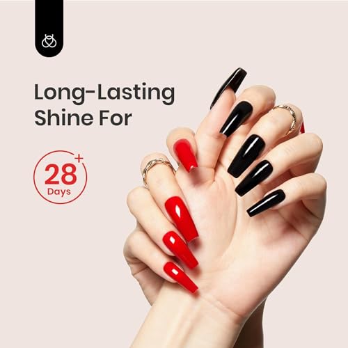 Beetles 2 Pcs Gel Top/Base Coat Set - Shine & Long Lasting