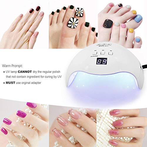 LKE Gel UV LED Nail Lamp 40W
