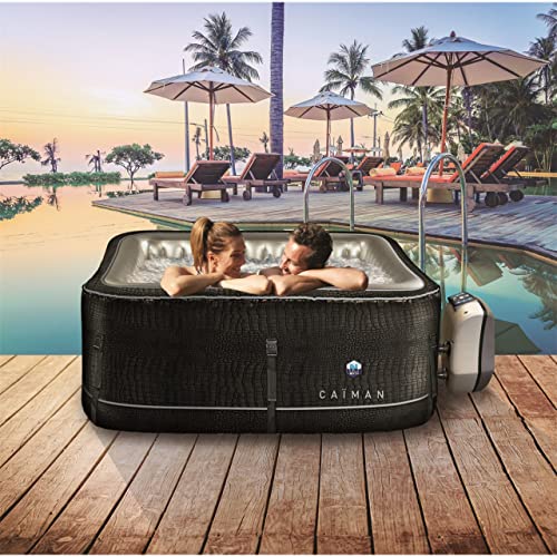 4-Person Square Inflatable Spa - PVC Coated