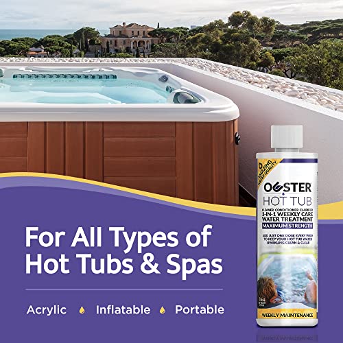 3-in-1 Hot Tub Cleaner, Conditioner, & Clarifier