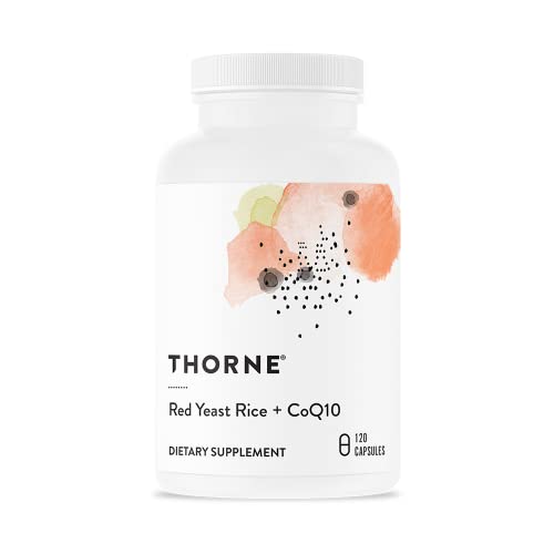 Red Yeast Rice + CoQ10 - Healthy Cholesterol, Cardio Support (8 words)