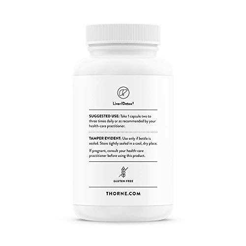 Liver Support - Silymarin, Artichoke, Turmeric Extracts - 60 Capsules