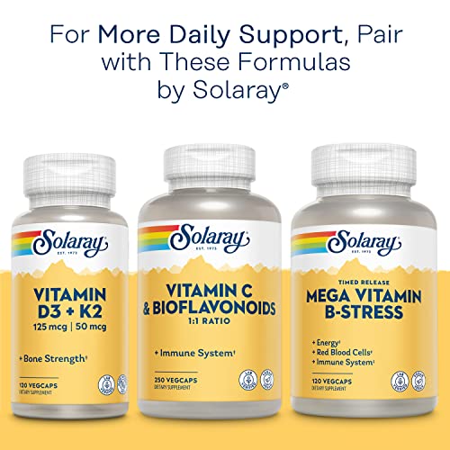 Solaray Calcium Magnesium 1:1 Ratio, Bone & Muscle Support