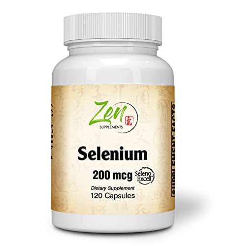 Selenium 200 mcg - Boosts Immunity, Thyroid & Heart