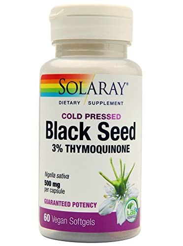 Solaray Black Seed Vital Extracts, 60 Vegan Softgels