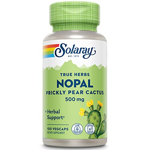 Solaray Nopal Prickly Pear Cactus 500 mg VegCaps