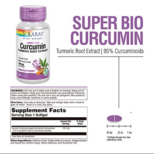 Super Bio Curcumin 250mg Softgels | Joint Support