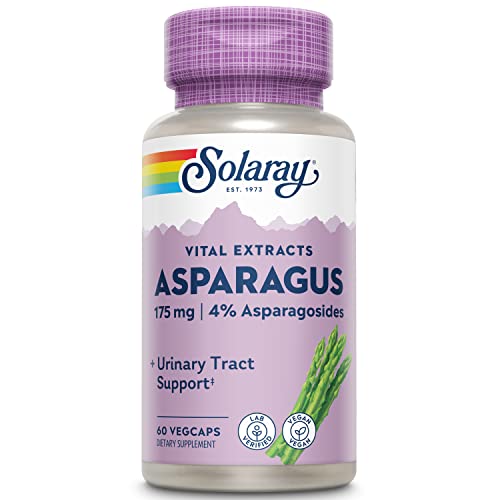SOLARAY Asparagus Rhizome Extract 175mg | Urinary & Digestive Support