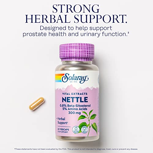 Solaray Nettle Root Extract 300mg for Male Health