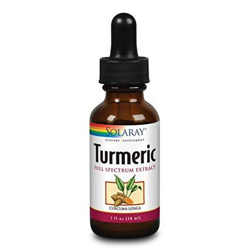 SOLARAY Turmeric Root Extract Drops | 1oz Bottle